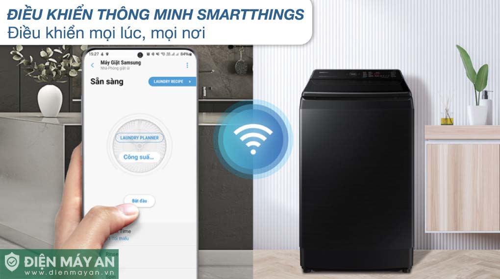 Máy Giặt Samsung Inverter 14 Kg WA14CG5886BVSV
